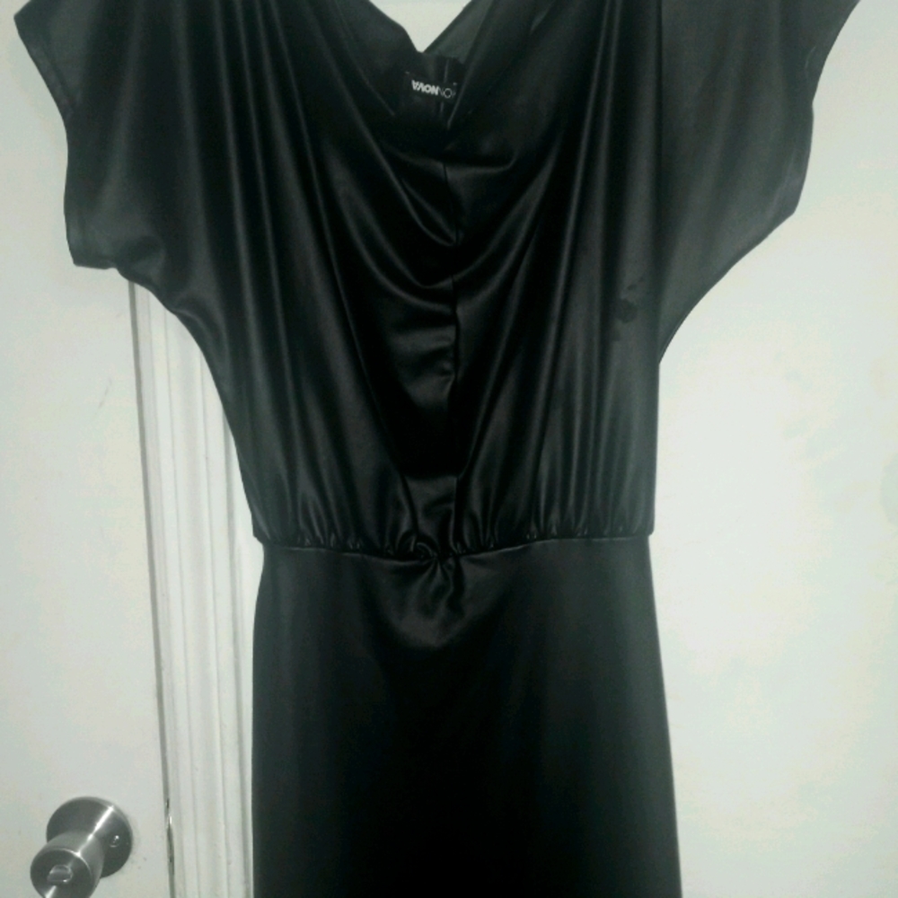 Leather dress